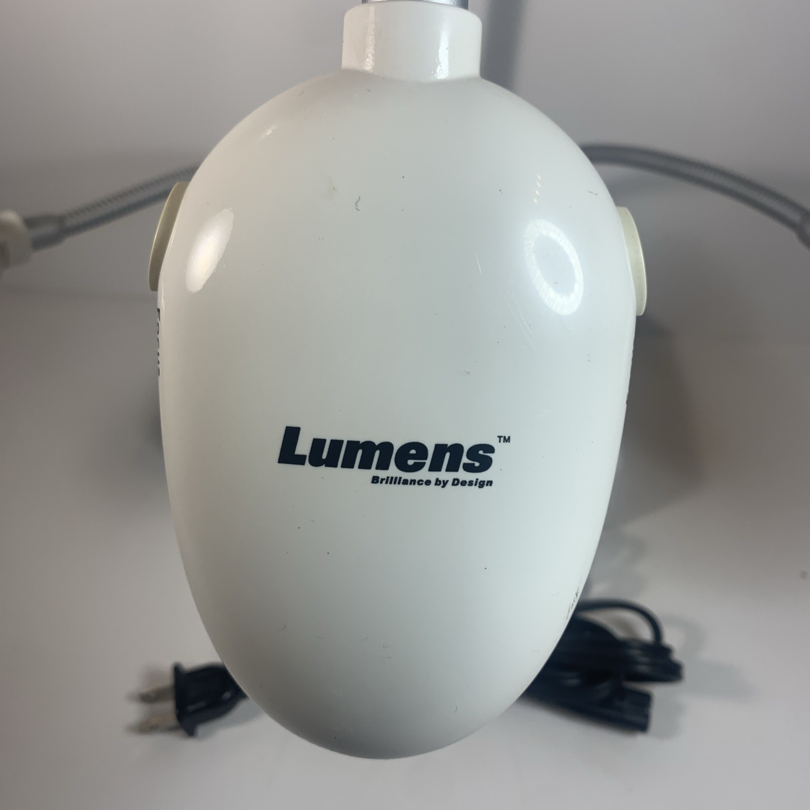 Lumens DC260 Document Camera VGA & HDMI W/ Cables Tested & Working White