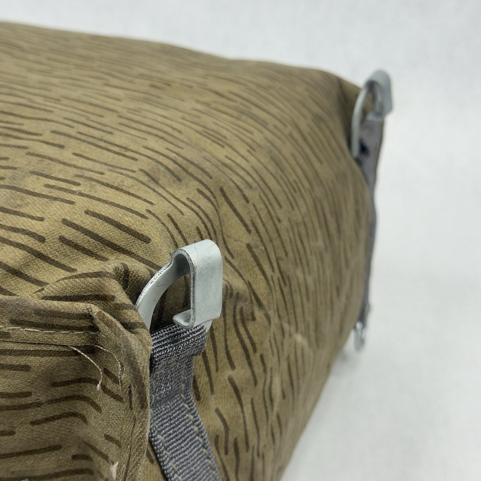 Cold War East German Camo Combat Pack Backpack Military Surplus Rain EUC