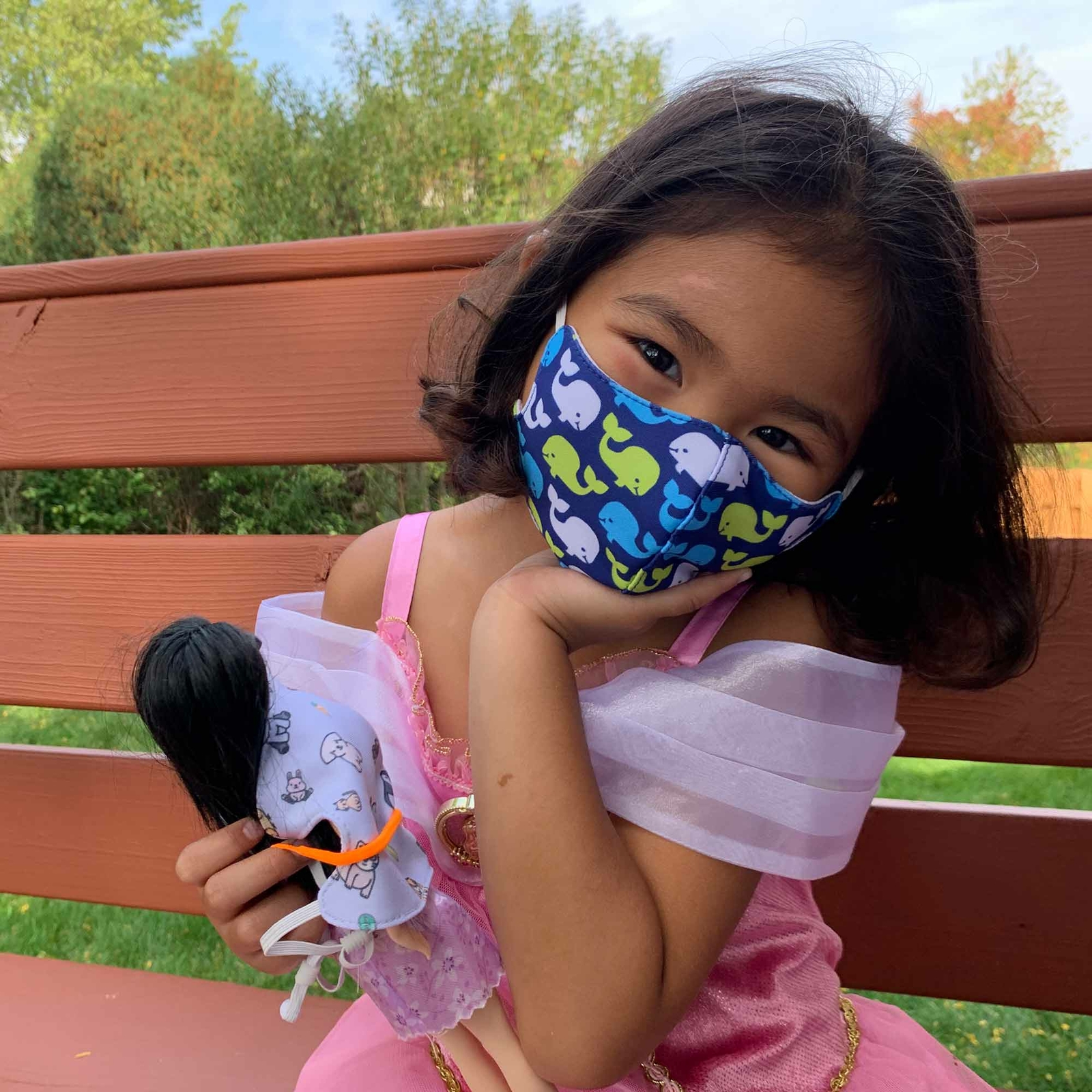 Flamingos Mask