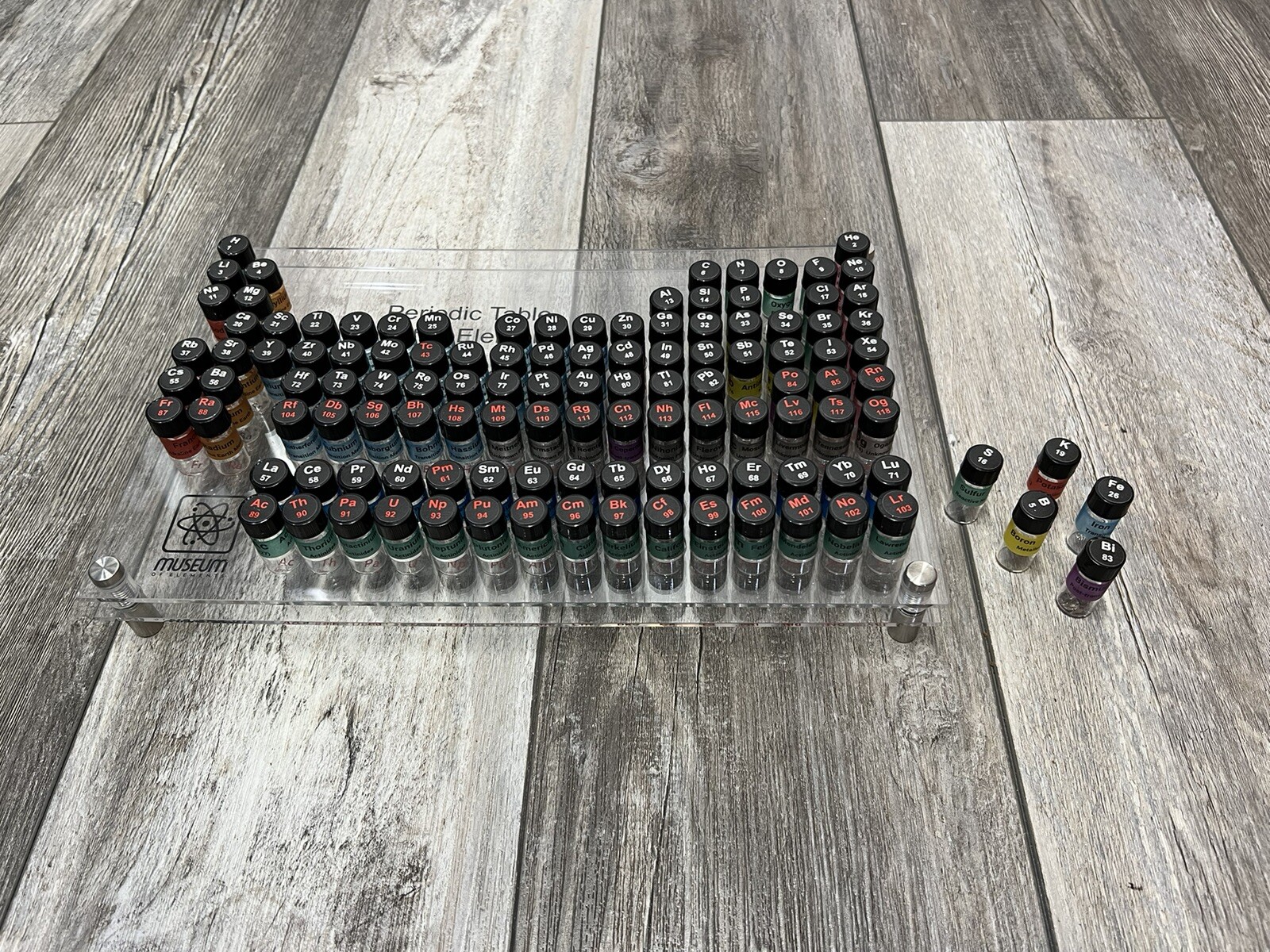 MUSEUM OF ELEMENTS - Ultimate Periodic Table of Elements - Collect Real Elements