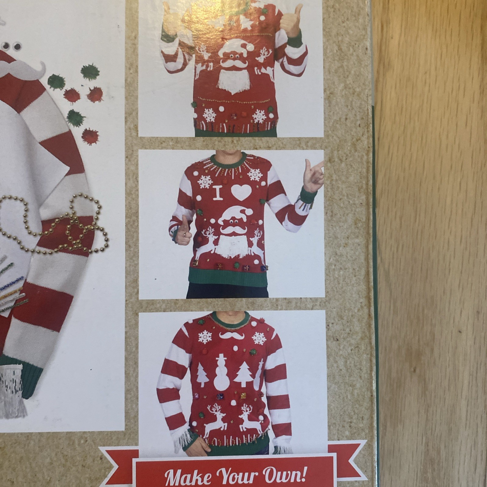 Make Your Own Christmas Ugly Sweater Kit