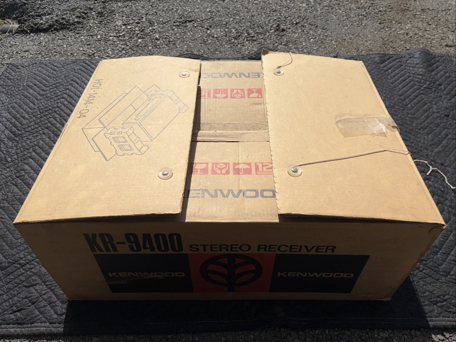 Kenwood KR-9400 Original Factory Box