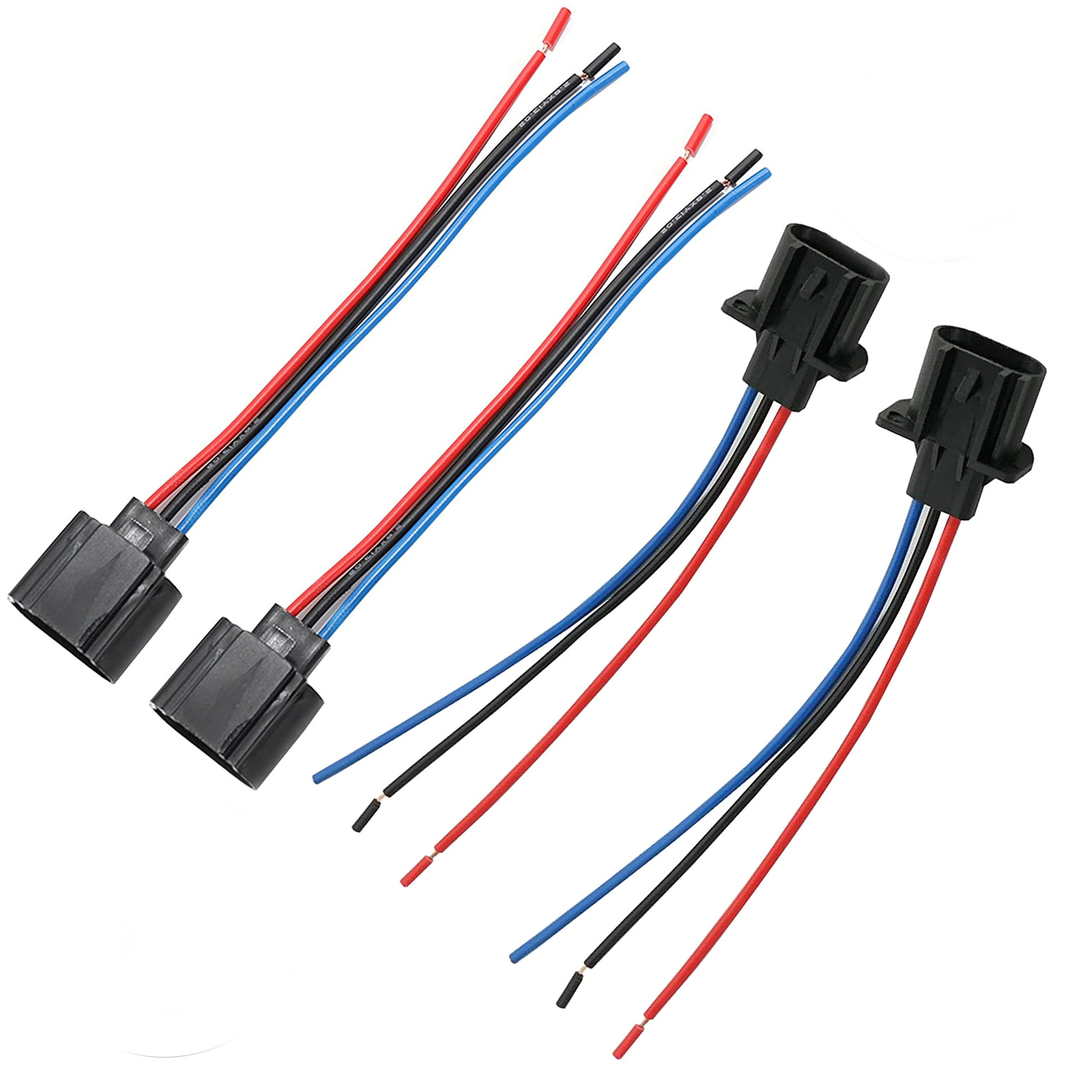 9008 H13 Headlight Bulb Socket Wiring Harness For Ram 1500/2500/3500 2010-2020