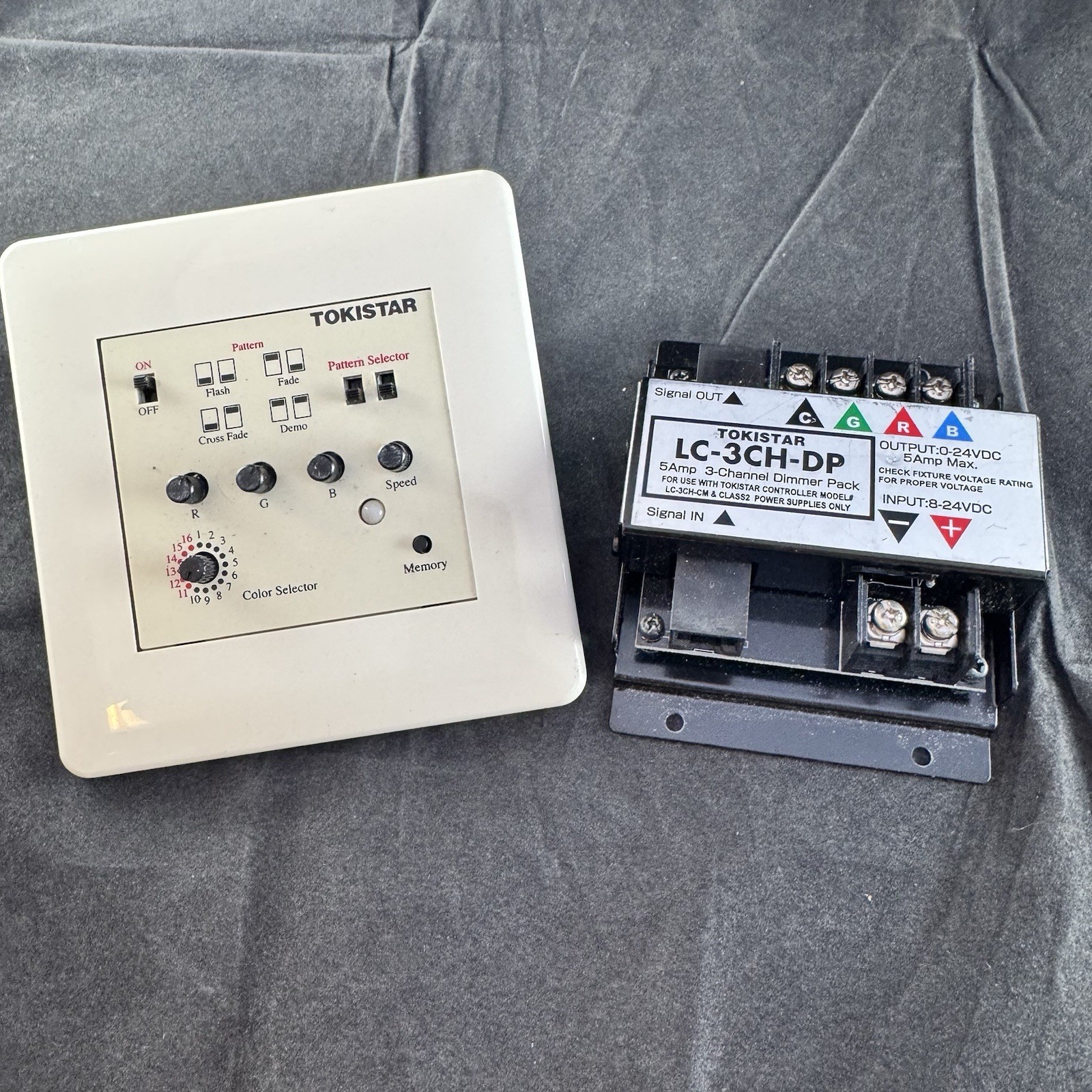 Tokistar 3 Channel Mixer And Dimmer Pack LC-3CH-DP LC-3CH-CM