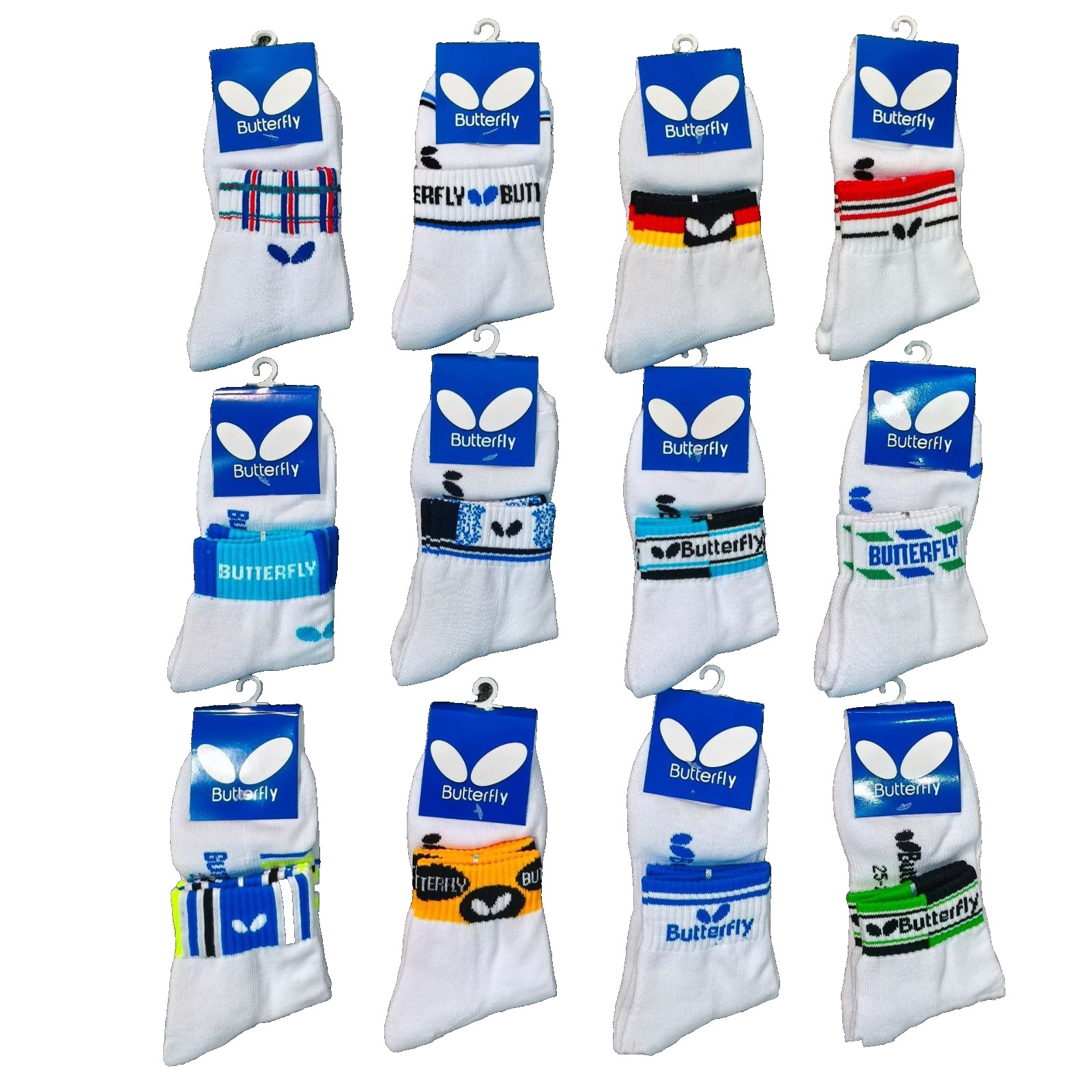 Pro Table Tennis Socks Thick Towel Bottom Cushioned Cotton Sport Athletic Socks
