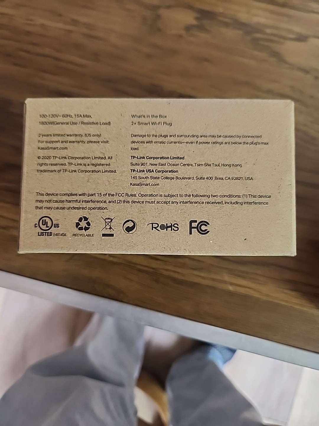 TP-Link Kasa Smart Wi-Fi Plug Mini 2-Pack BRAND NEW IN BOX