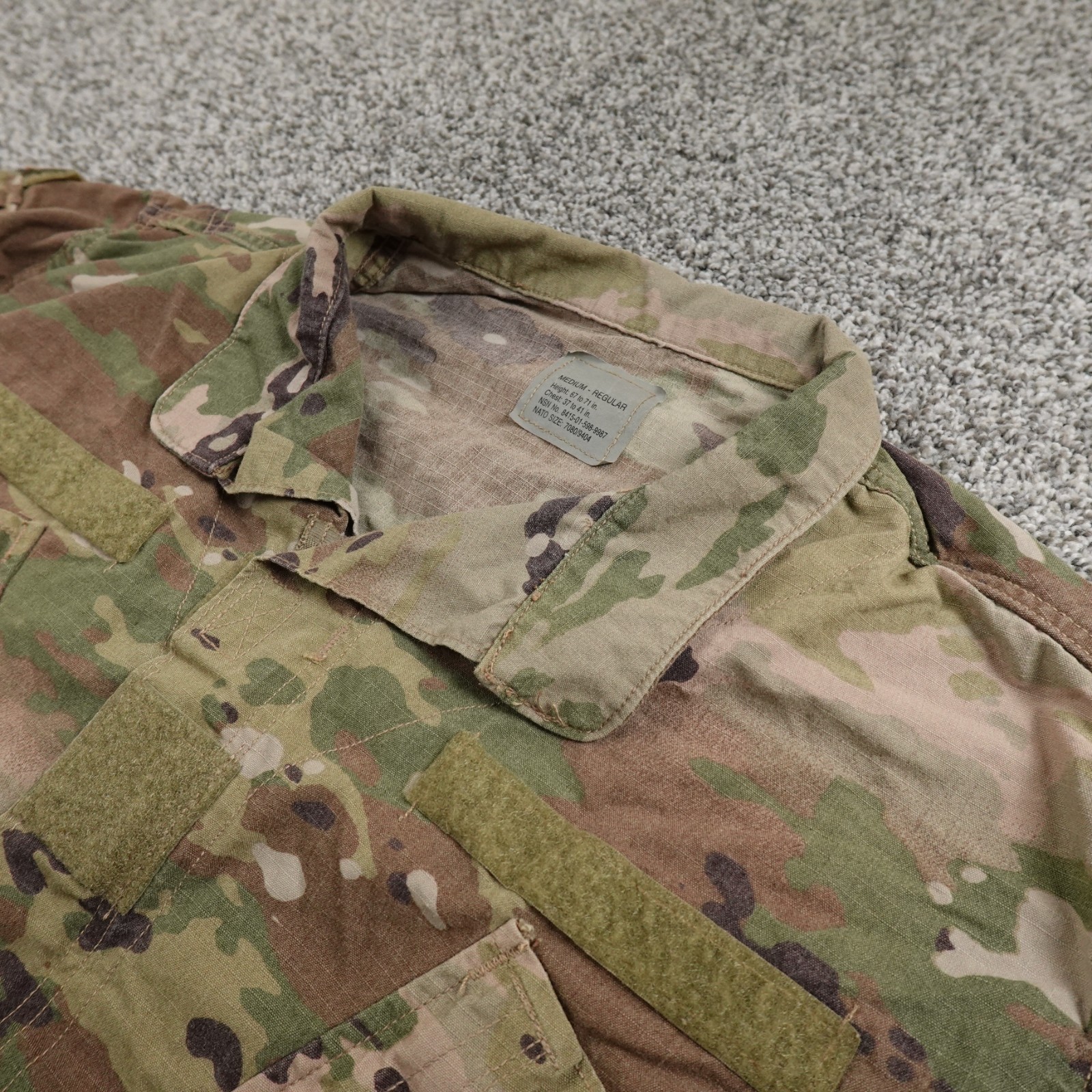 Military Jacket Mens M Green Brown Multicam OCP Camo ACU Army Combat Coat