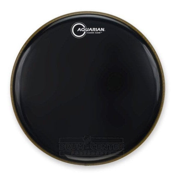 Aquarian Classic Clear Black Drumhead 6"