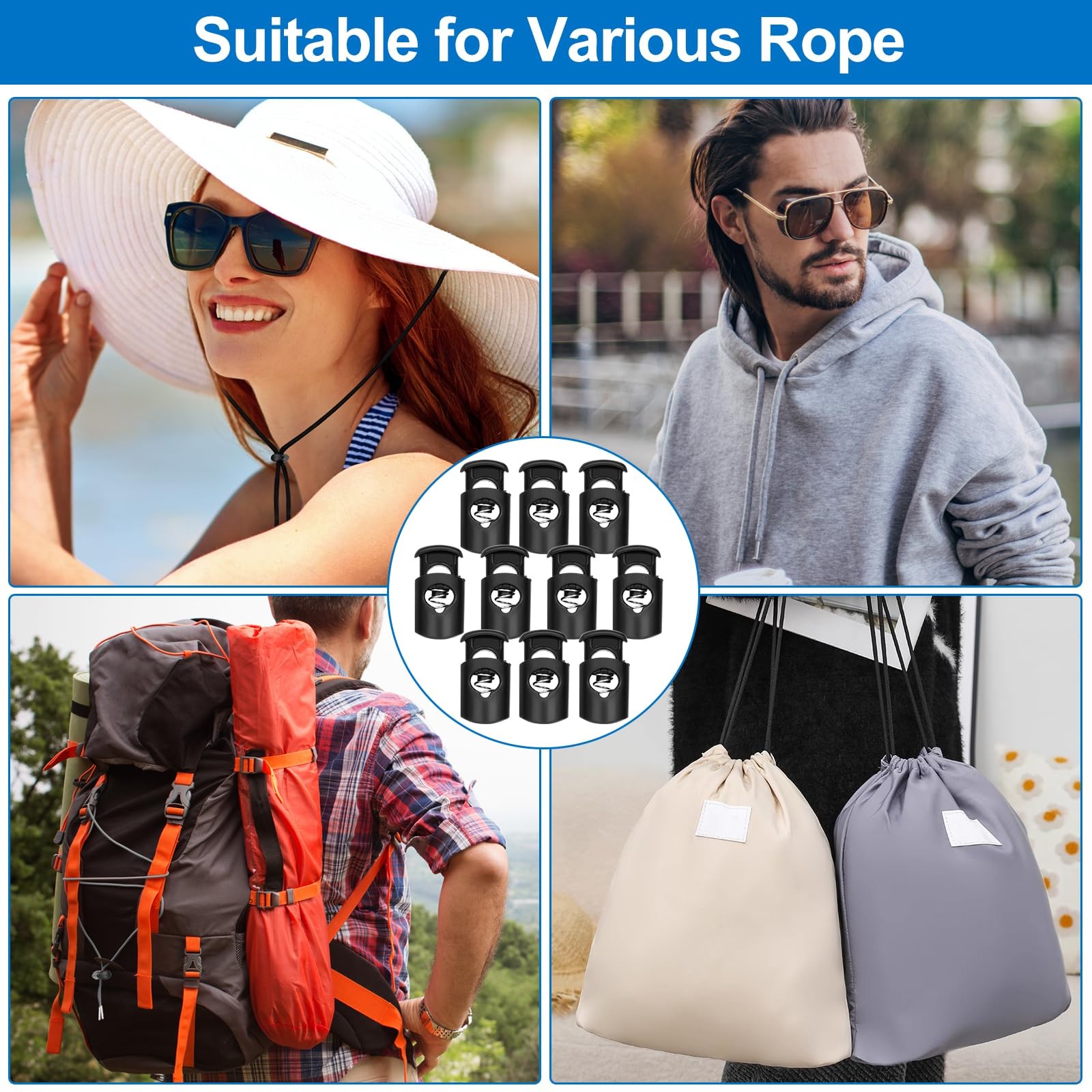 MiniRed 12PCS Drawstring Cord, 57 Inch Drawstring for Sweatpants, Drawstrings...