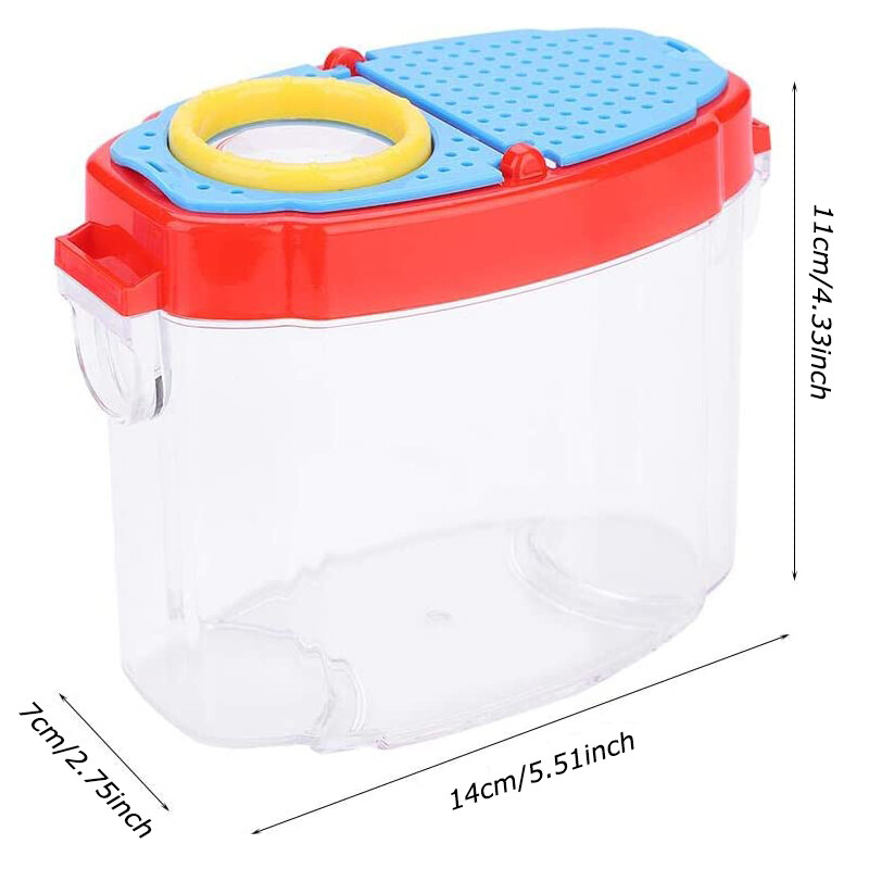 Insect Observation Viewer Transparent Bug Collection Case Children Exploration