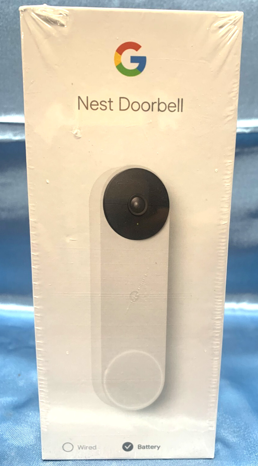 🌟 NEW SEALED 🌟 Google Nest Doorbell (Battery) - Snow  GA01318-US