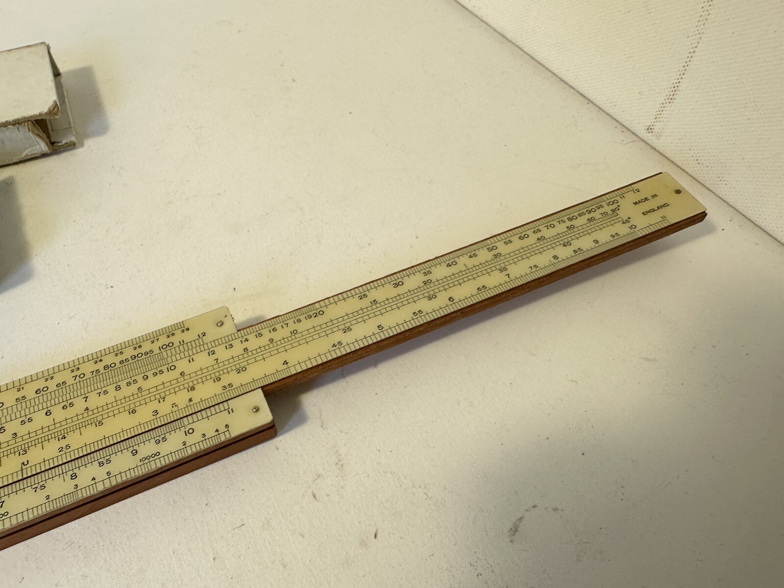 UNIQUE UNIVERSAL SLIDE RULE in ORIGINAL CASE DRAWING INSTRUMENT