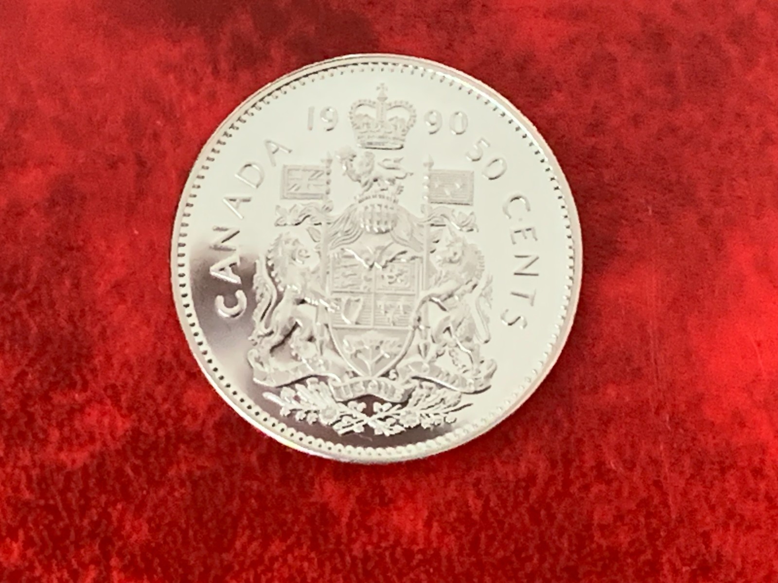 Canada 50 Cent 1990 Proof Coin-Uncirculated