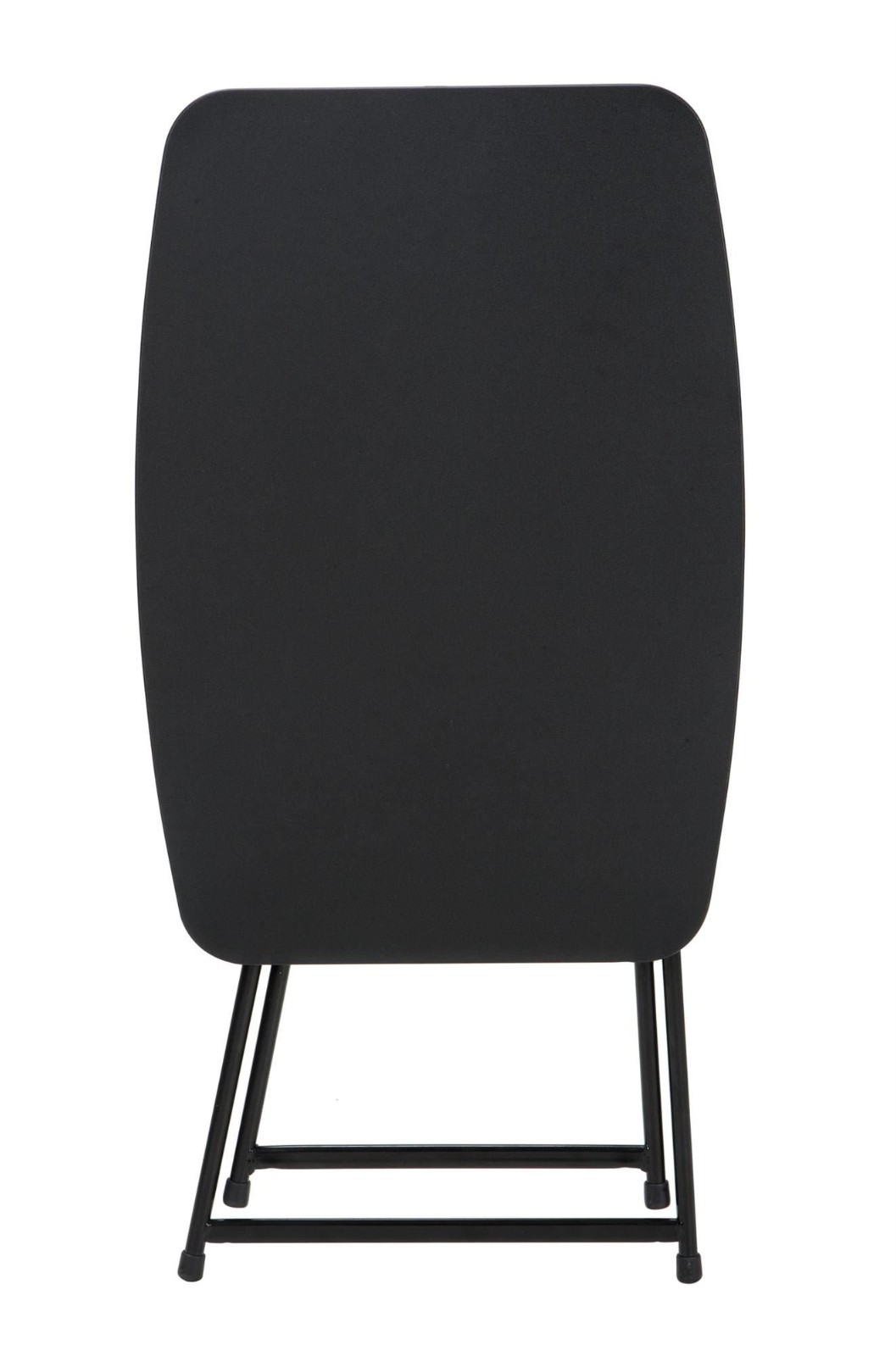 Mainstays 26 Inch Adjustable Height Personal Folding Table Black