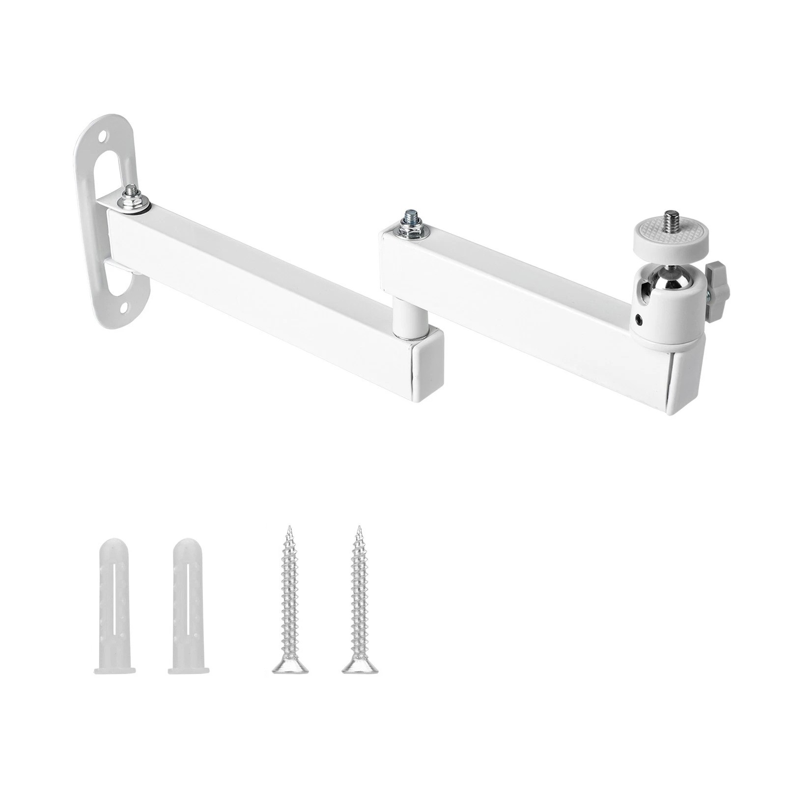 Wall Ceiling Mount Bracket Foldable for Camera Projector Light 90° Up Down Tilt