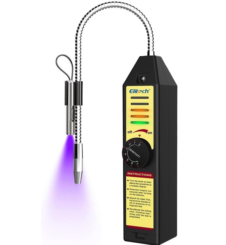 Detector De Fugas De Gas Halogenados R22, R134A, R404A, R410A, R1234YF Tecnicos.