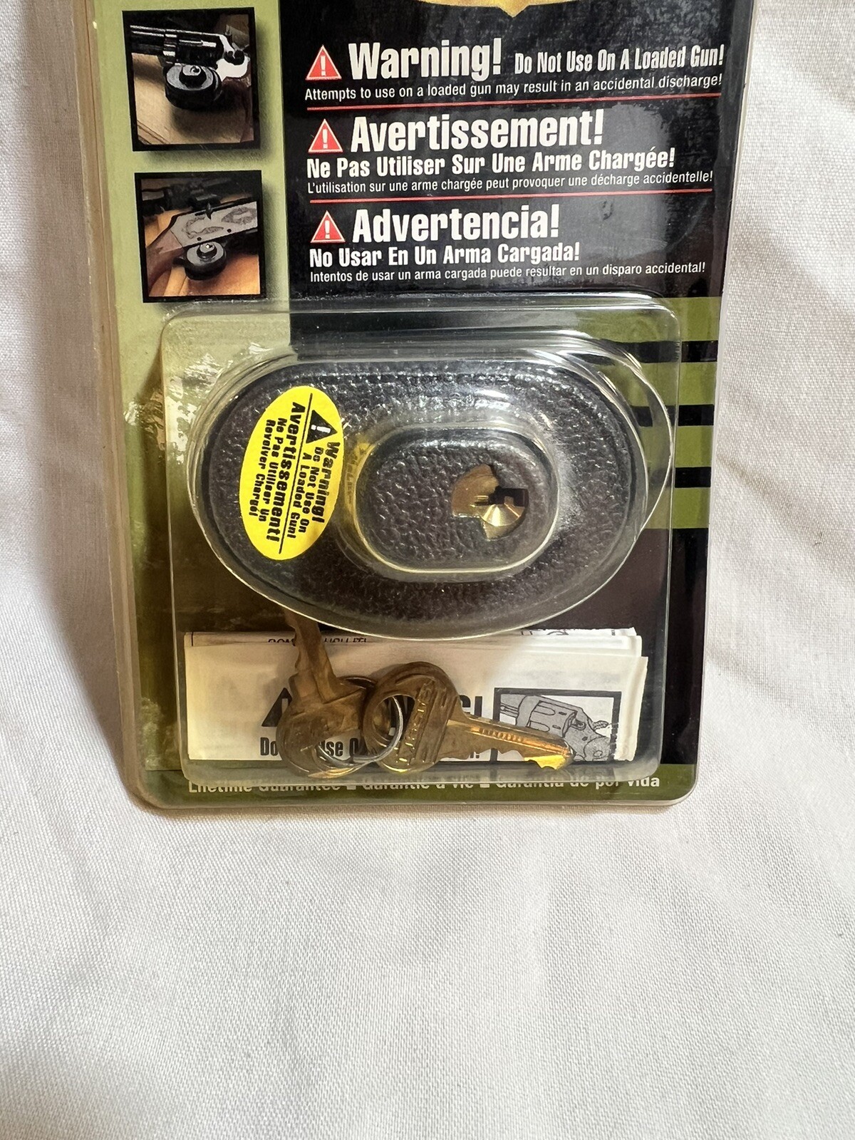 Gun Trigger Lock “MASTER LOCK” 90DSPT Brand New In Original Packaging - 2 Keys