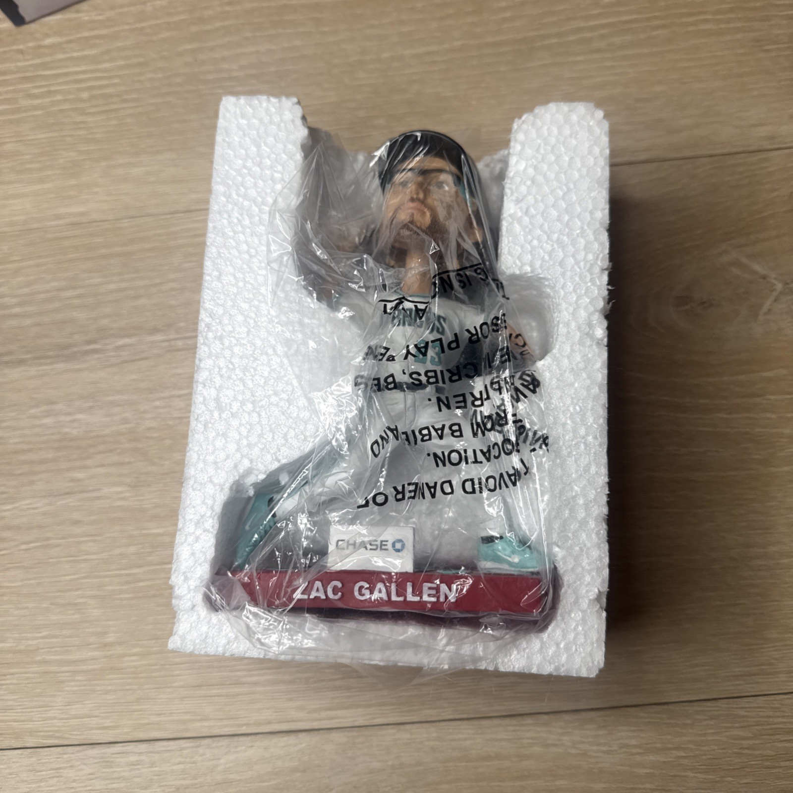 DIAMONDBACKS ZAC GALLEN SCORELESS STREAK BOBBLEHEAD 2023
