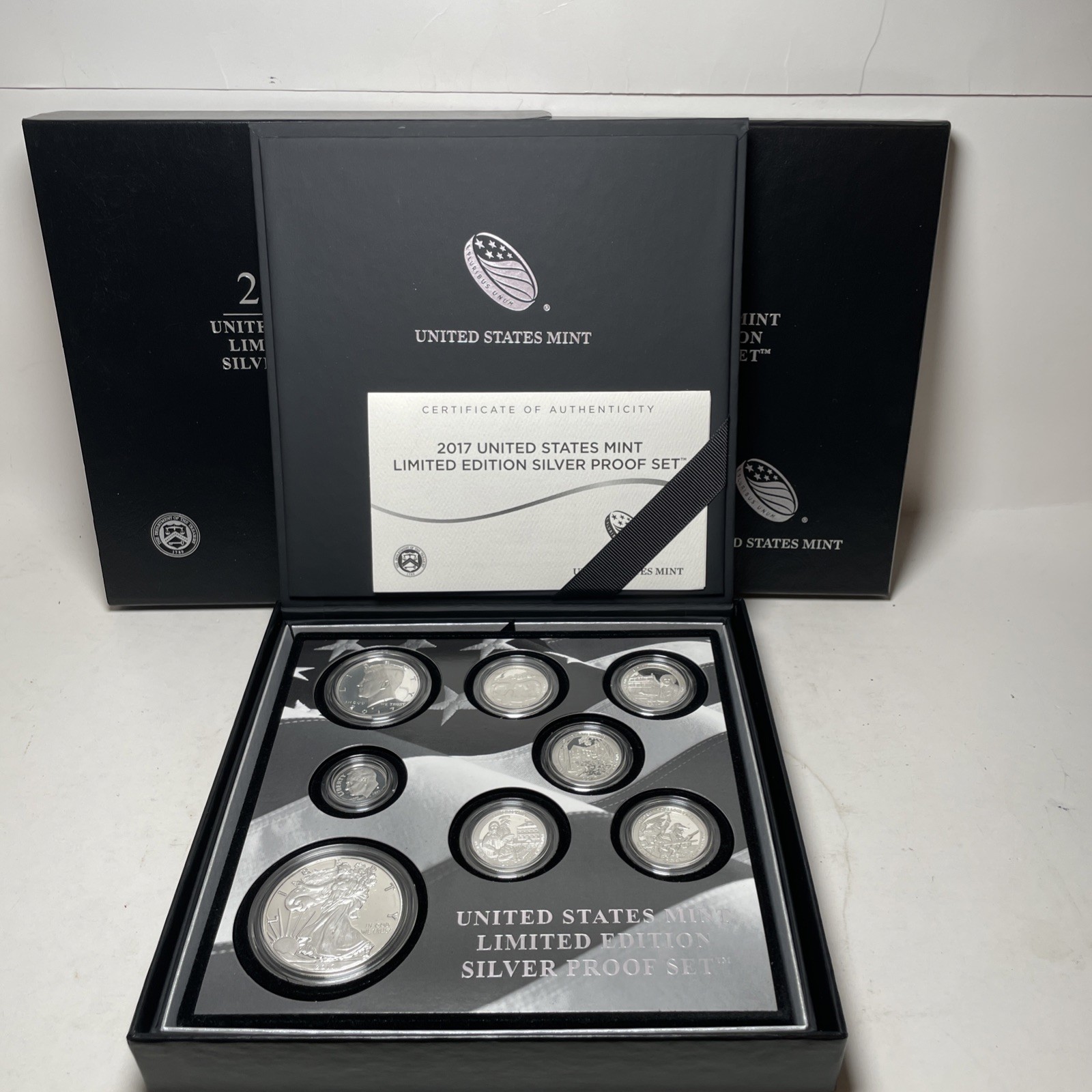 2017 U.S. Mint LIMITED EDITION SILVER PROOF SET w/COA