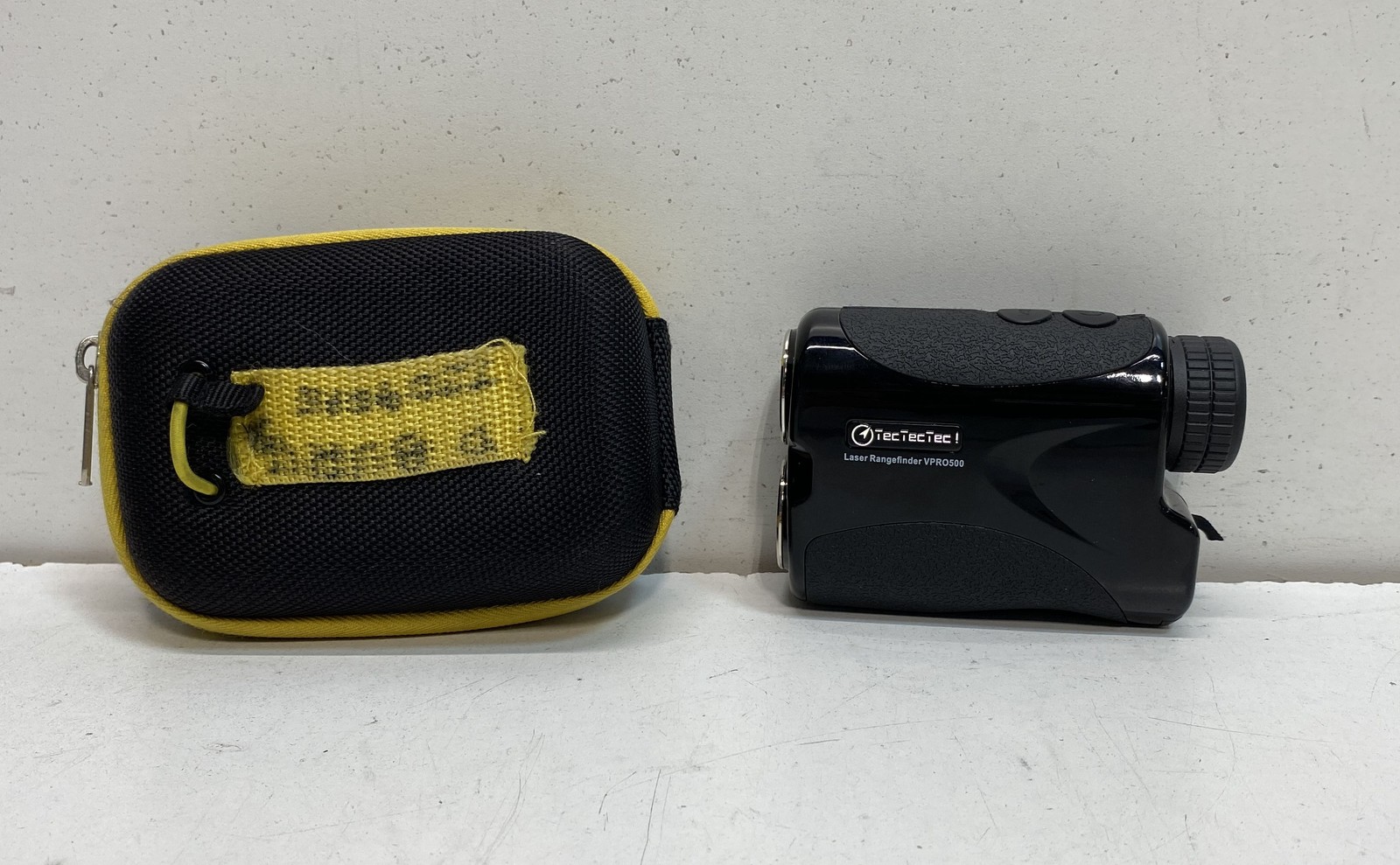 TecTecTec! Golf Laser Rangefinder VPRO500 With Carrying Case Black