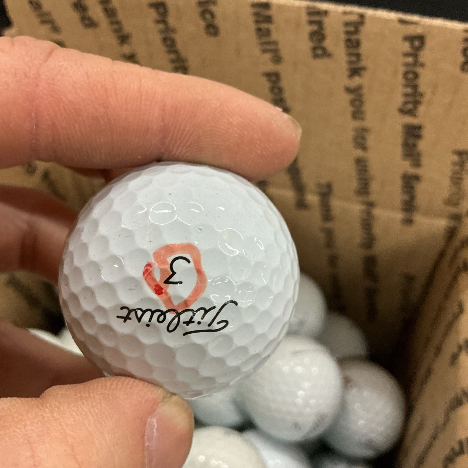 48 Titleist Pro V’s Used