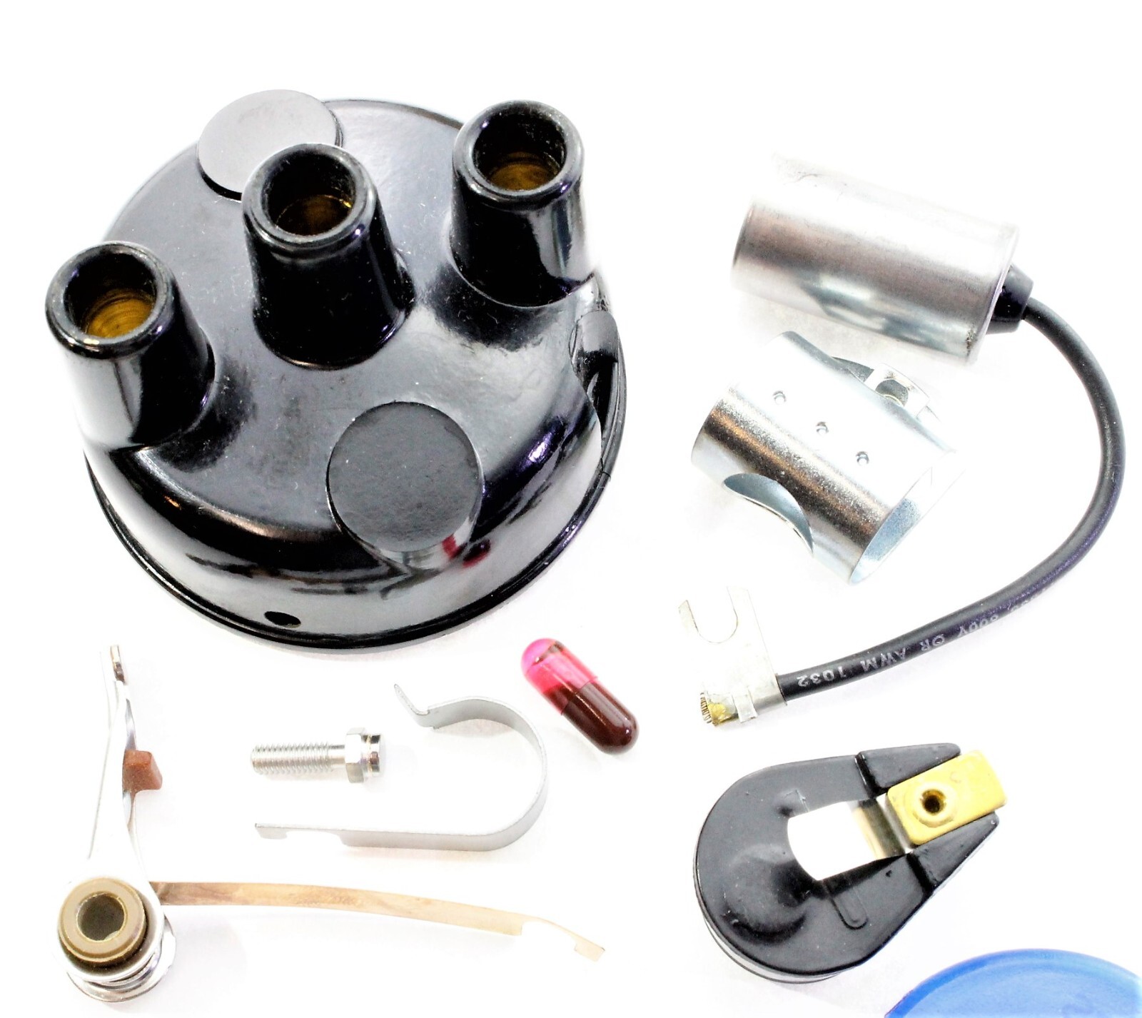 Points Condenser Cap Rotor fits Wisconsin THD TH Prestolite distributor YF6F G49
