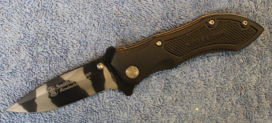 Smith & Wesson CK2CM Homeland Security Folding Knife 440C Blade NO BOX