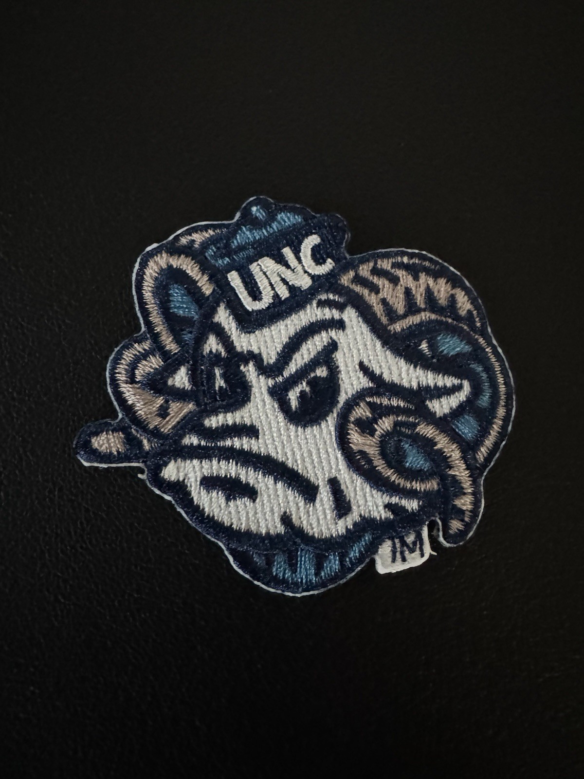Retro UNC North Carolina Tar Heels Rami Logo Embroidered Patch New Old Stock