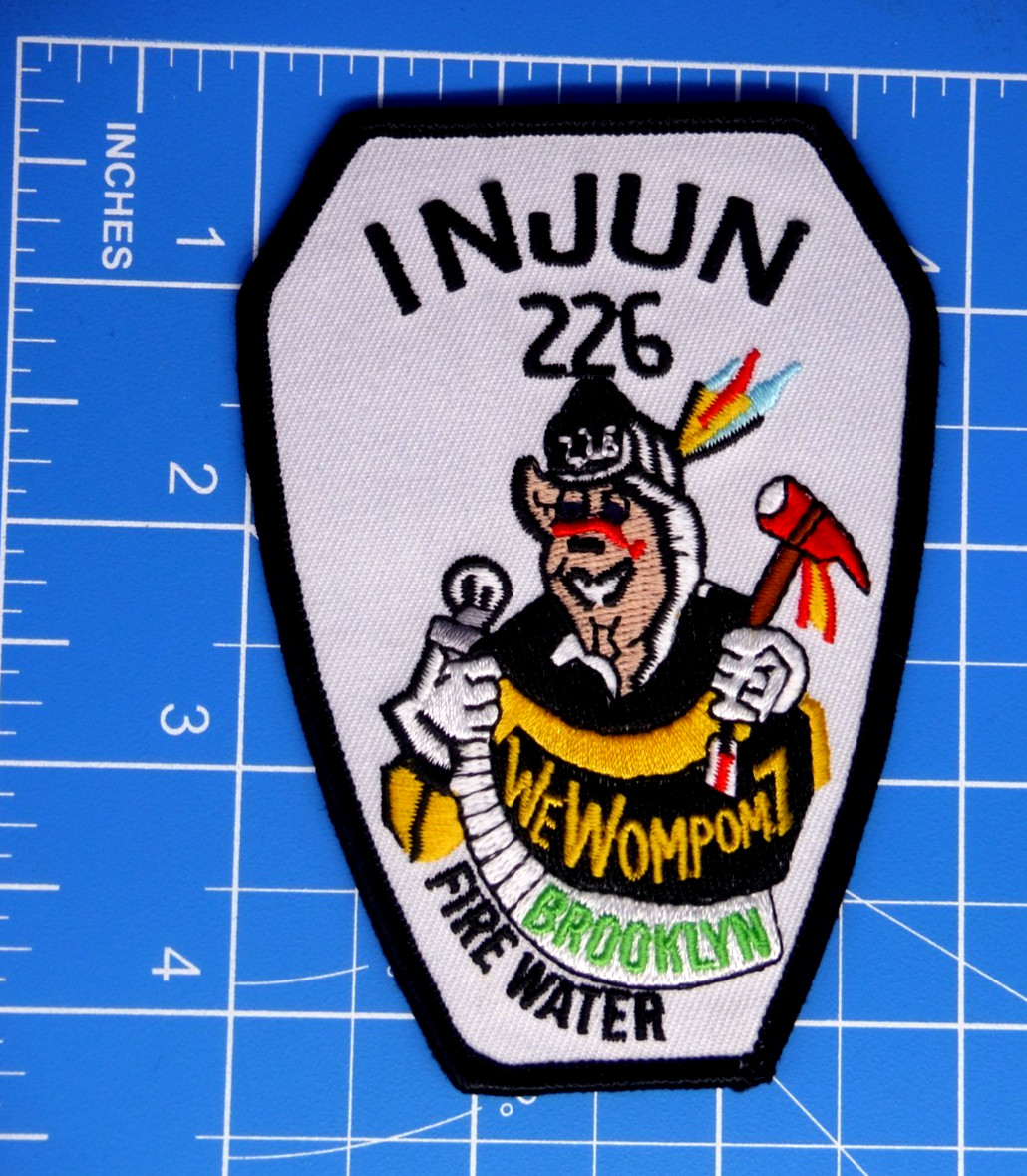 FDNY Engine 226 INJUN patch-B