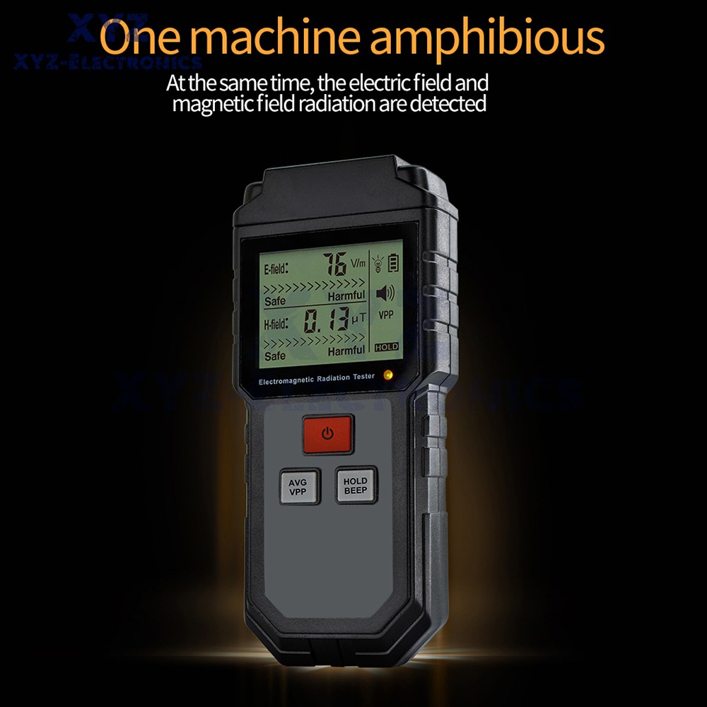 ET825 Electromagnetic Field Radiation Detector Tester EMF Meter Dosimeter Meter