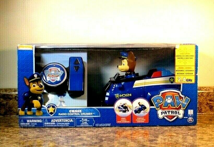 PAW Patrol Chase Radio Remote Control Cruiser 2.4 GHz NEW