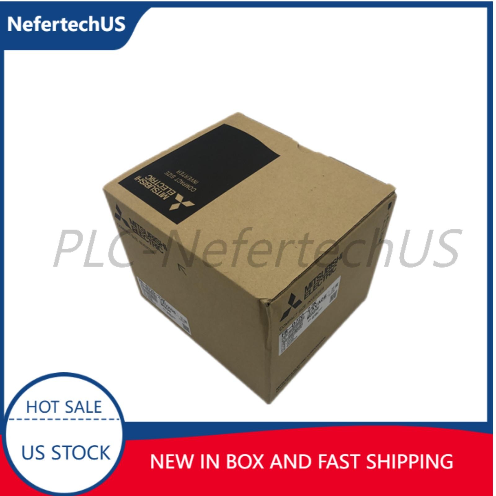 NEW Mitsubishi Melsec FR-D720-2.2K ( FRD72022K ) 3 Phase 220V Frequency Inverter