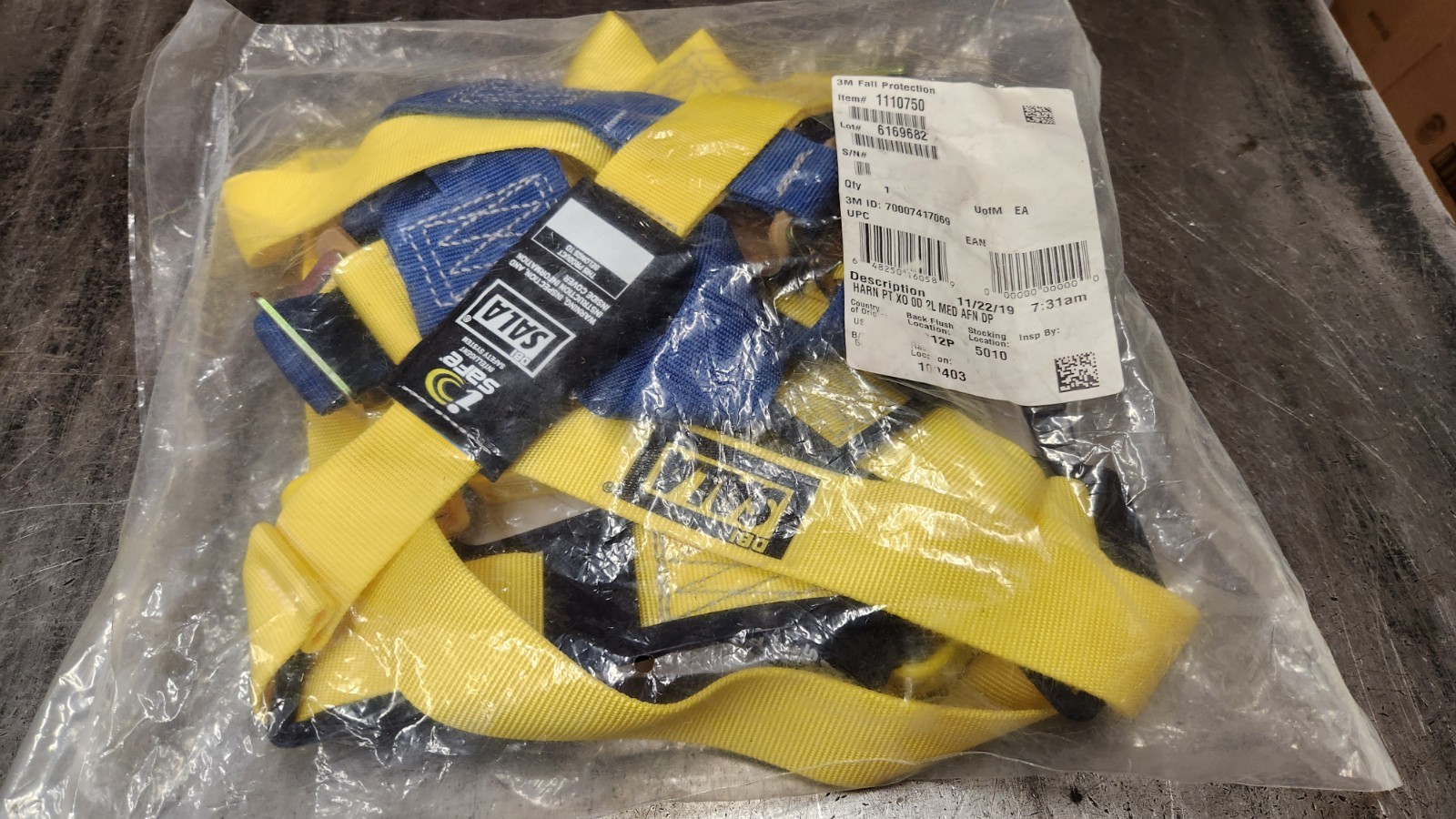DBI-Sala 1110750 MEDIUM Delta Arc Flash Full  Body Safety Harness NEW DATED 2019
