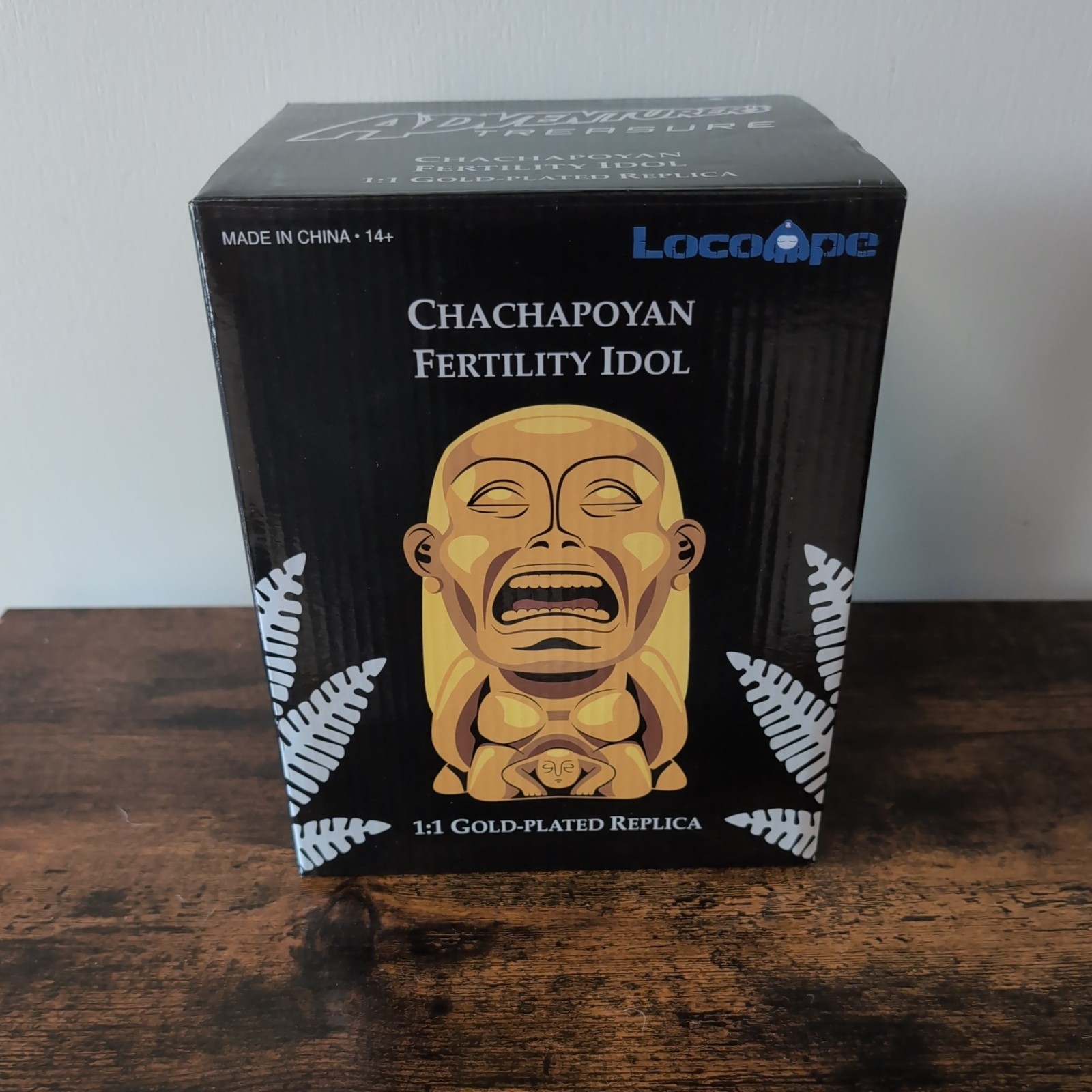 Raiders of the Lost Ark Chachapoyan Fertility Idol Gold-Plated 1:1 Replica (B243