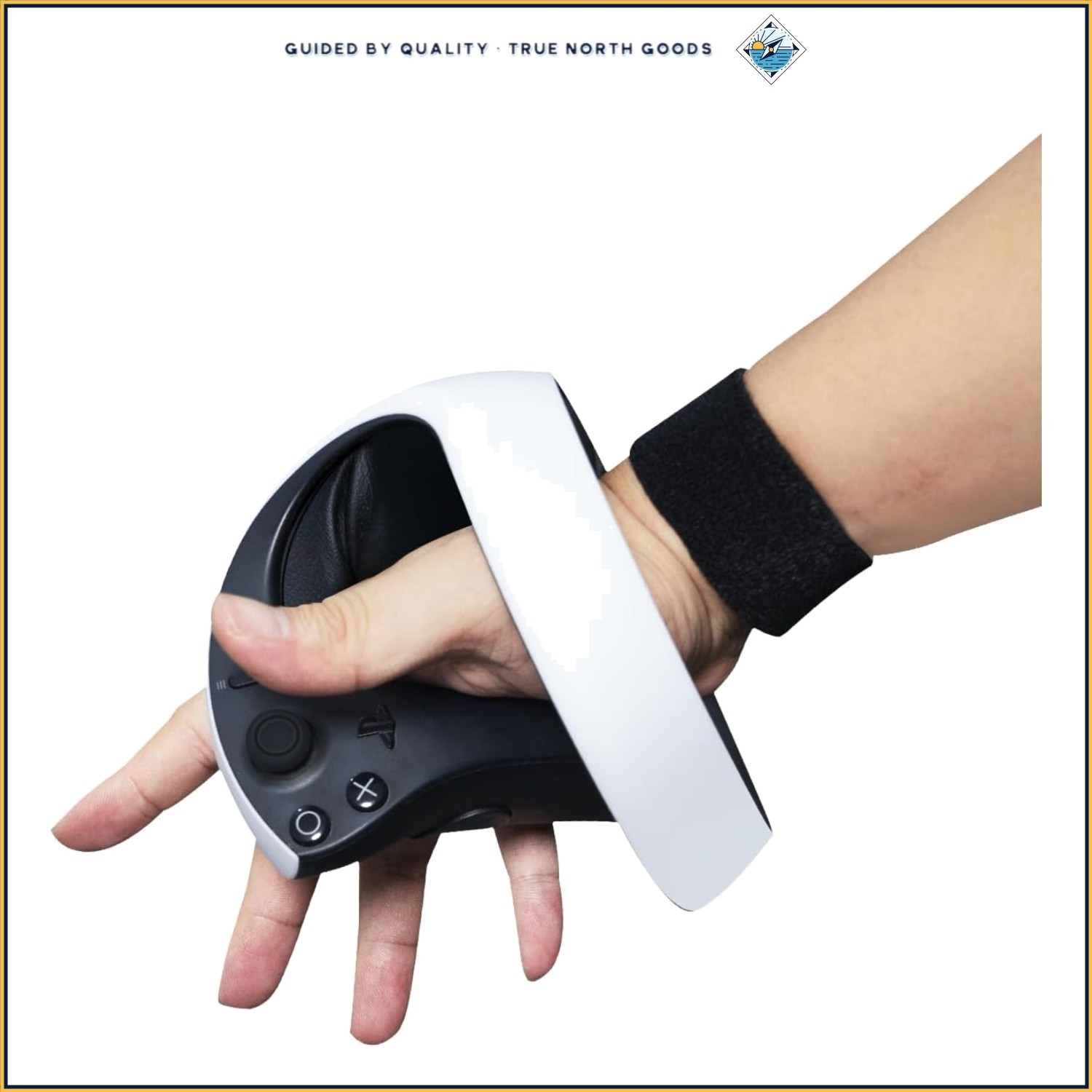 Comfortable Controller Grips Compatible with PSVR2 Motion-Sensing Controllers