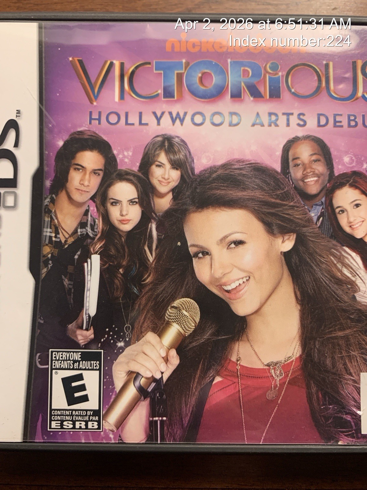 Disney High School Musical 3 Nintendo DS - Authentic USA **CASE ONLY**NO GAME