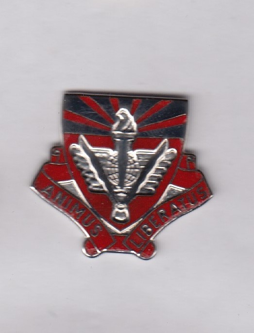 US Army ROTC Youngstown State University, OH. crest DUI badge G-23