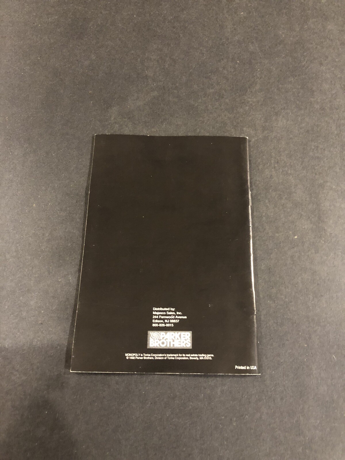 Monopoly snes manual