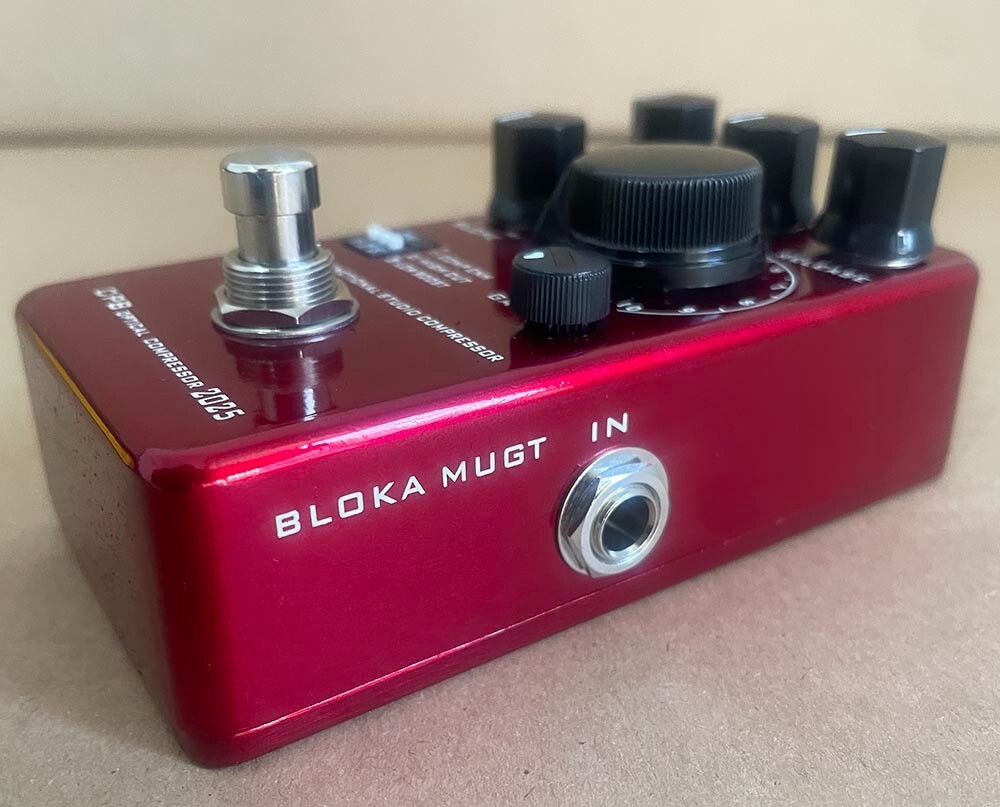 CPB Optical Compressor Pedal Multifunctional Studio for Electric Guitar & Bass