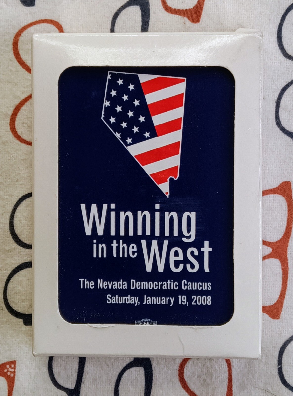 2008 Nevada Democratic Caucus Promotional Card Deck Barack Obama Election Used