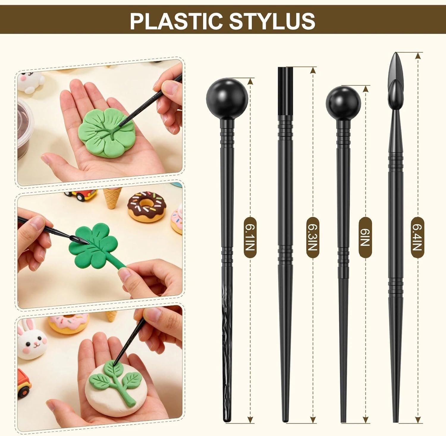 27 PCS Clay Sculpting Tools Kit Pottery Modeling Carving Set for Beginners