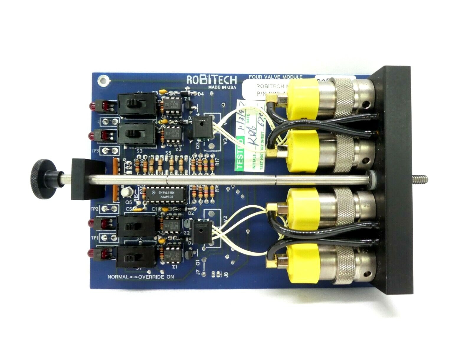 Robitech 980-4513 Four Valve Module PCB Card New Surplus