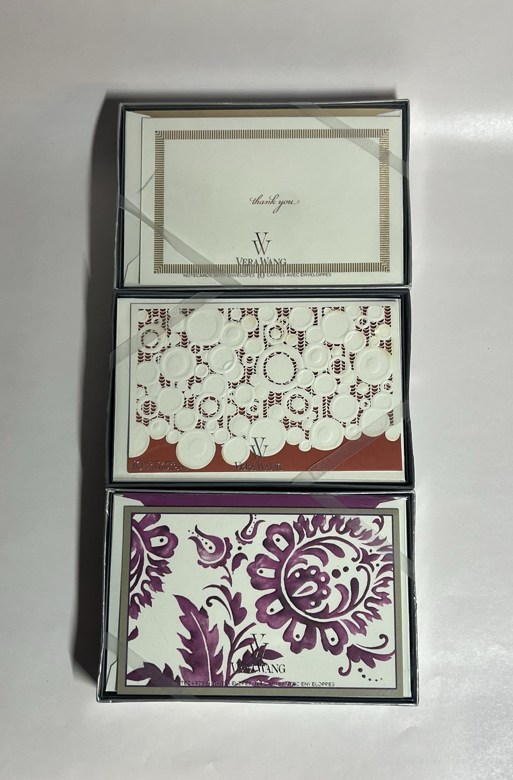 Vera Wang Fine Papers Lot B NEW/VHTF/READ