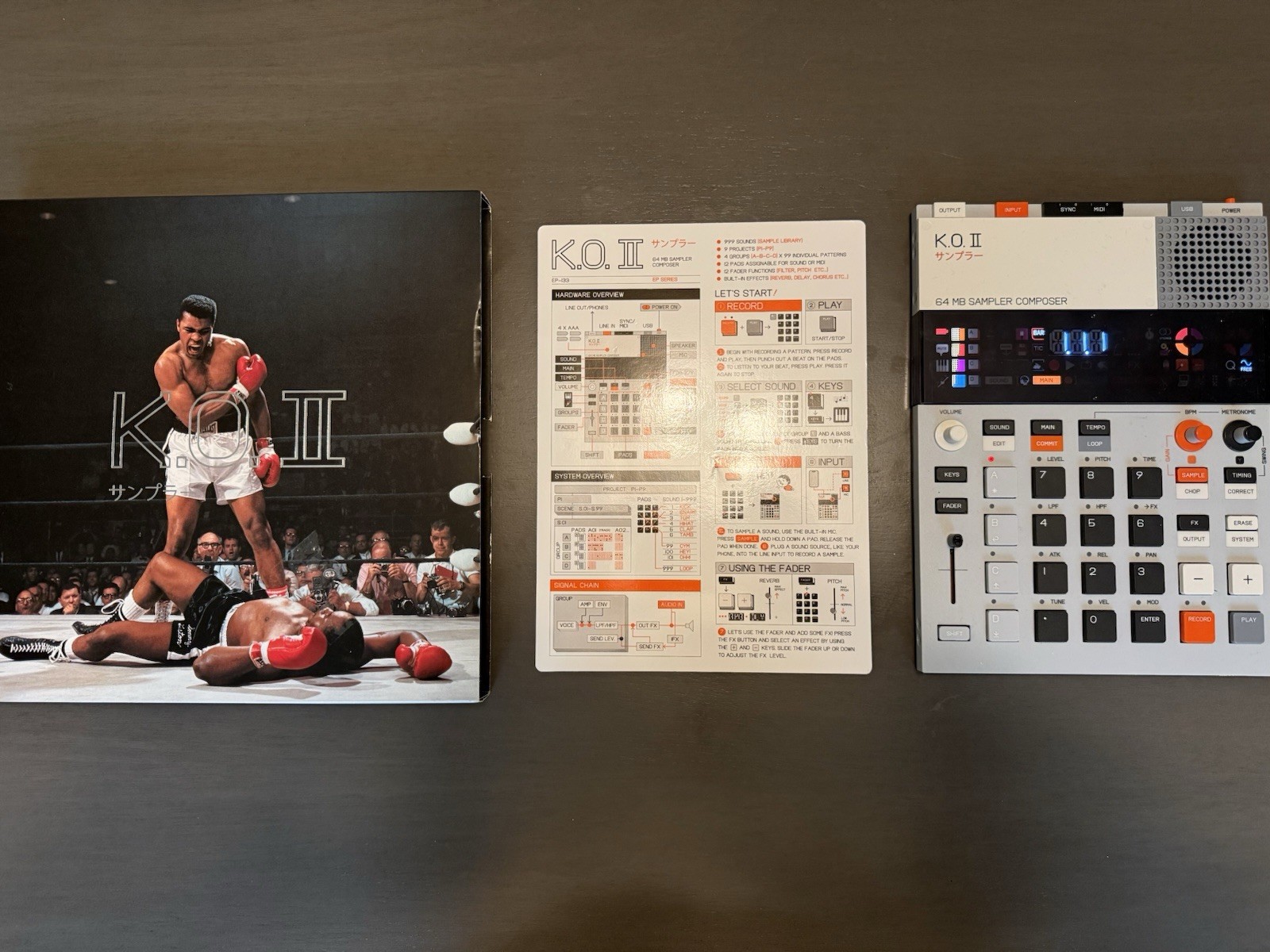 Teenage Engineering EP-133 K.O. II Digital Sampler, Sequencer, Composer