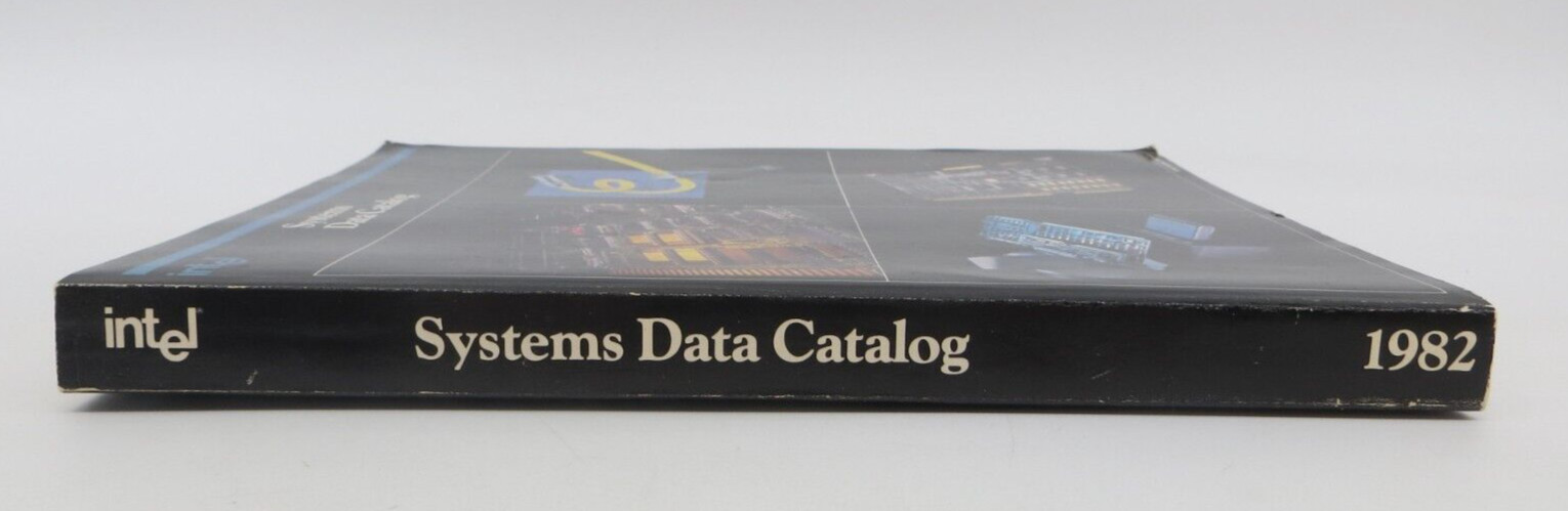 intel Systems Data Catalog 1982 vintage computer book 210299-001