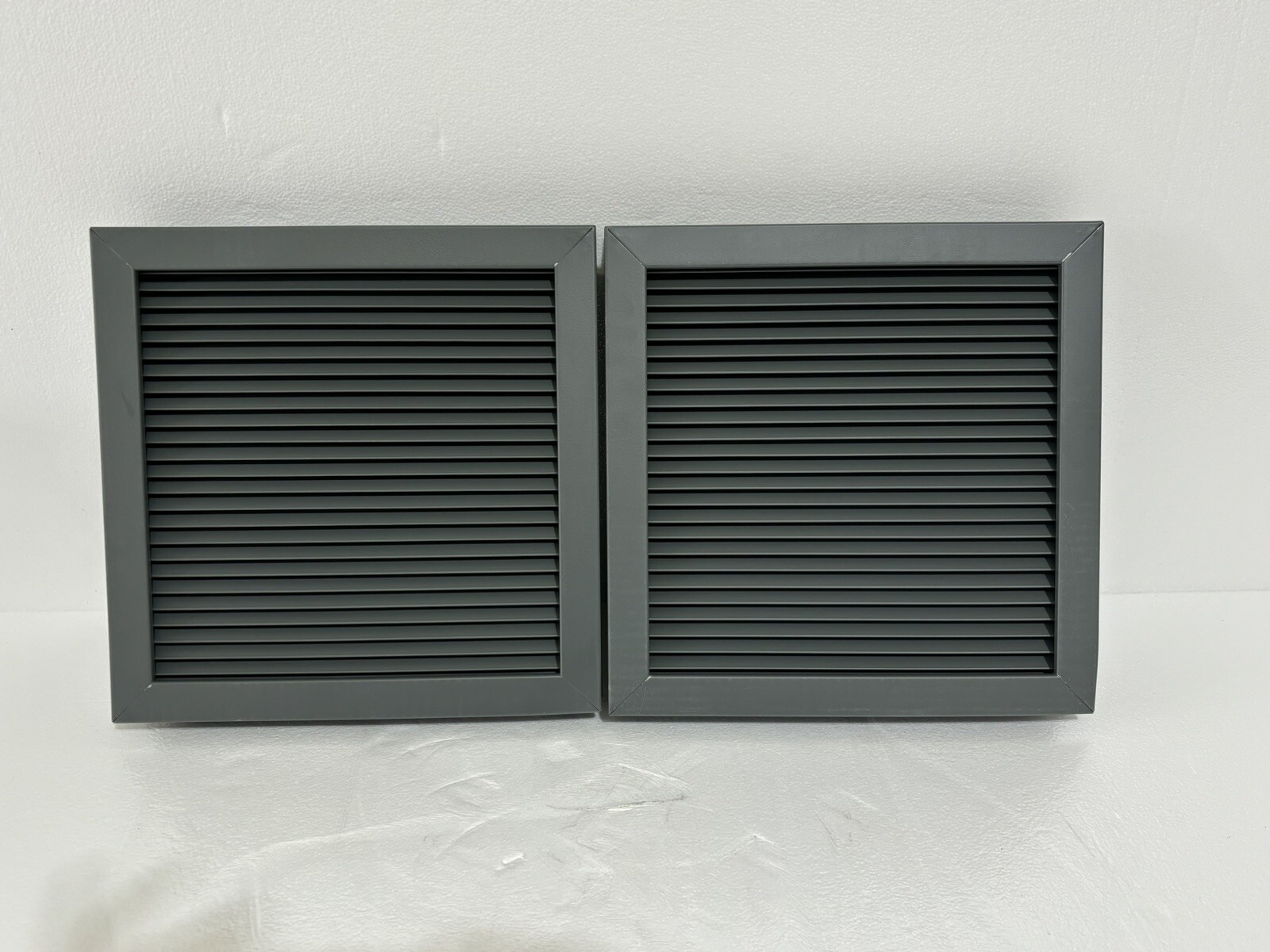 Lot of 2 NGP L-700-RX 14 x 14 Commercial Steel Louver