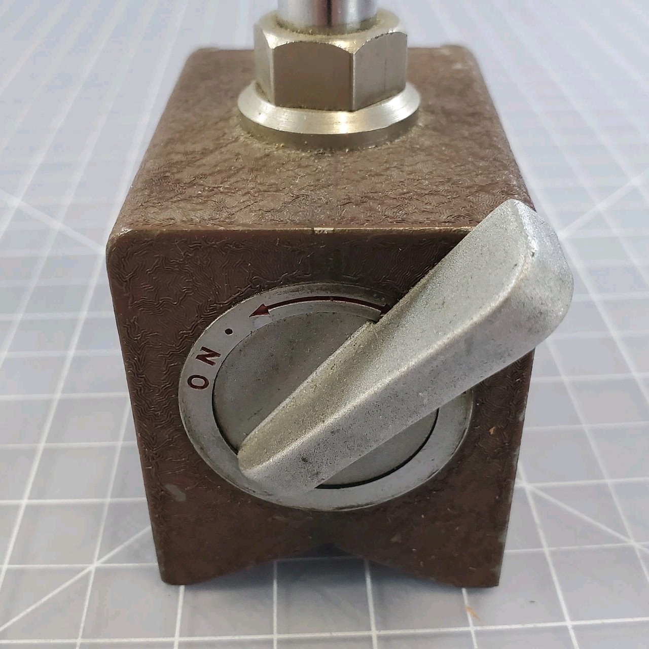 Eastern Magnetic Base Dial Indicator Holder Stand With Box Broken Knob
