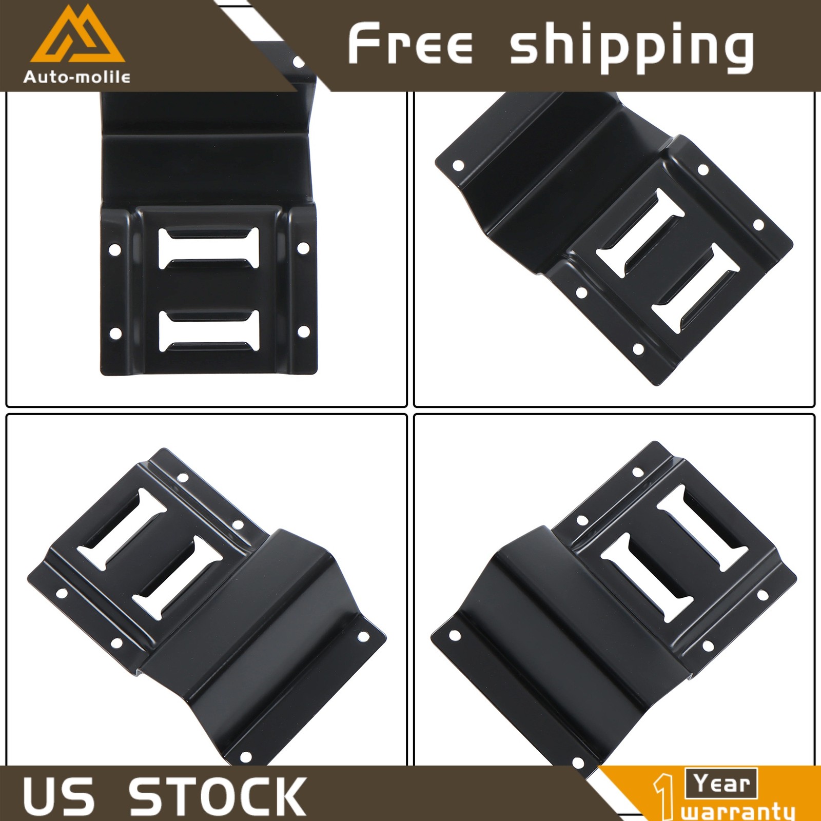 Heavy Loads E Track System With Wheel Chock Black Ratchet Tie Down Straps New