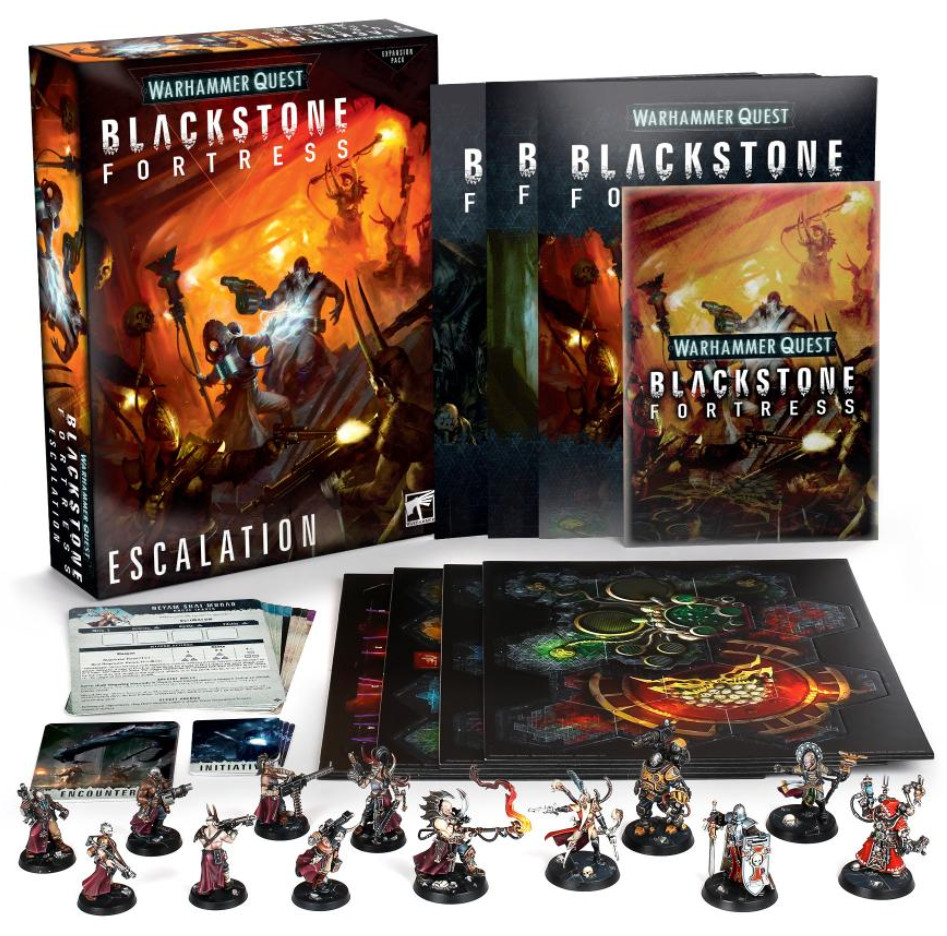 Escalation Blackstone Fortress New Warhammer Quest 40k Feldherr Rare OOP