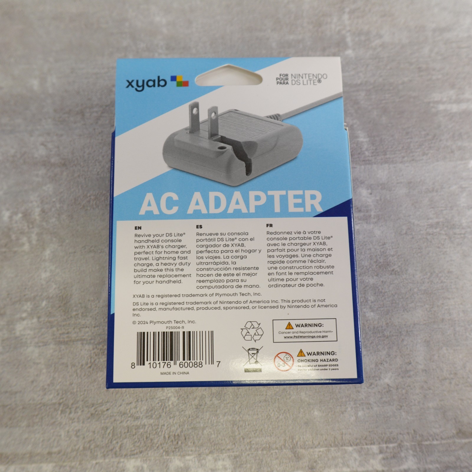 AC Adapter For Nintendo DS Lite Handheld Charger Power Cable Replacement XYAB